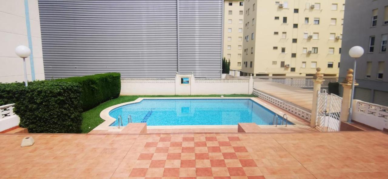 Bitacora Lux ,Comfortable Apartment 450 Meters From The Beach, Swimming Pool, 2 Air-Con ,Wi-Fi Playa de Gandia 外观 照片